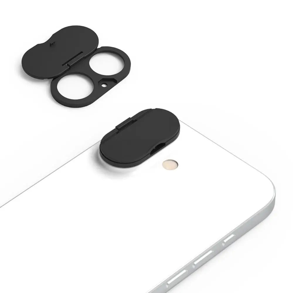 Protective Back WebCam Cover Plastic Sticker Camera Lens Cap Anti-Scratch Phone Lens Privacy Protector for iPhone 16/16Plus
