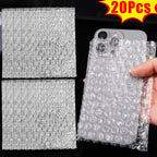 20-100pcs 15x20cm Bubble Mailers Plastic Wrap Envelope White Packing Bags Clear Shockproof Shipping Packaging Bag Film Wholesale