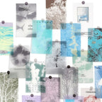 10pcs/lot Memo Pads Material Paper  slow start to the season Collection Journal Scrapbooking paper  Background Decoration Paper