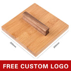 Personalized Wedding Stamp Wood Block Rubber Stamps Small Business Company Branding Stamp Custom Packaging Seal