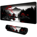 Sakura Scenery Mouse Pad Large Anti-Slip Rubber Gaming MousePad Durable Thick Seam Edge Suitable for Office and Gaming Desk Mats