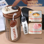 Intelligent Digital LED Temperature Display Coffee Cup Stainless Steel Thermo Bottle Keeps Cold and Heat Thermal Mug Sports Cup