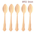 Kraft Paper Themed Party Disposable Tableware Set Paper Plates Cups Straw Napkins Party Birthday Wedding Carnival Supplies Decor
