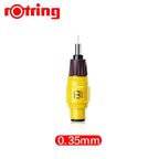 1pc rOtring Isograph Needle Pen 0.1-0.8mm Repeated replacement nib Addable Ink hook line pen Hand-painted/ Drawing Pen