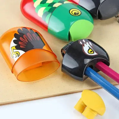 FABER CASTELL Double Hole Elliptical Pencil Sharpener Portable Pen Sharpener Pencil Sharpener Student Specific Pen Sharpener