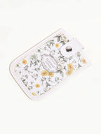 1PC Oil Painting Floral Pattern Card Holder,Pull-Out Multi-Card Slots,Suitable for ID Cards,Bank Cards, Business CardsStorage