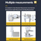 Vernier Caliper Professional Pachymeter Carpentry Tools Measuring Tool Micrometer Ruler Stainless Steel Pachometer Dial Calipers