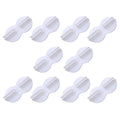 10Pcs/Lot Drawer Partition Accessories Extension Buckle Fixed Clip Drawer DIY Storage Clapboard Divider Sock Underwear Organizer