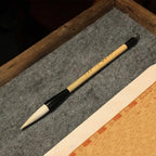 Traditional Chinese Calligraphy Brush Goat's Hair Oil Watercolor Scriptures Writing Brush Wood High-end Art Paint Brush