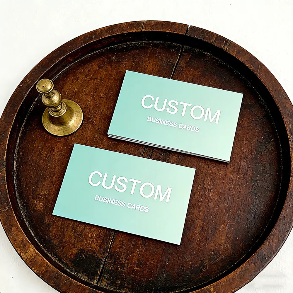 200pcs, Custom Business Cards/Cards, Desktop Business Cards, Thank You Cards, Waterproof Surface