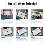 For Macbook Air 13.6 Case M5 2026 Neo A18 For MacBook Air 13 Cover M4 M2 Pro 13 Funda 2025 M5 Pro 14 16 Case M3 15.3 Laptop Case