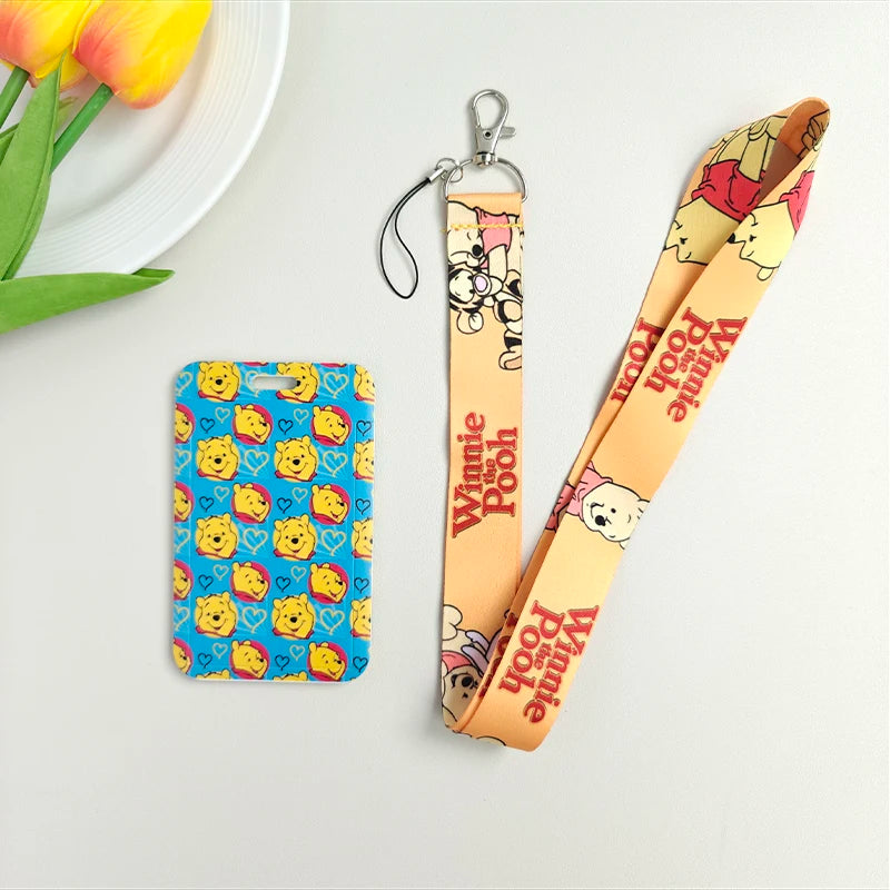 Anime Strap Lanyard for Keys Keychain Badge Holder ID Credit Card Pass Hang Rope Lariat Mobile Phone Charm Accessories