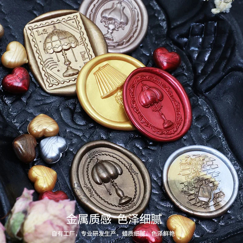 100pcs Heart-Shaped Sealing Wax Beads for Wax Seal Stamp, Great For Embellishment Of Card Envelope, Wedding Invitation