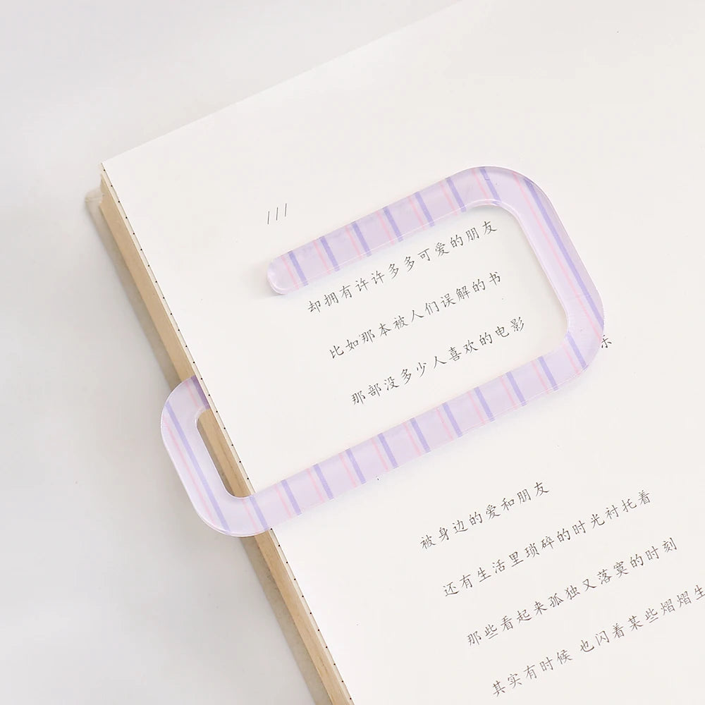 4pcs/lot Kawaii macarons Paper Clip Decorative Bookmark Binder File Clips School Office Stationery Accessories