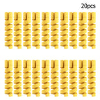 10pcs Cable Protector Silicone Charge Cable Spiral Winder Wire End Cord Savers Cover For Phone USB Charger Cable Accessories