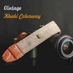 Portable Camera Strap Adjustable Cotton Leather Camera Shoulder Neck Strap Belt For Sony/ Nikon Camera Belt For DSLR Digital SLR