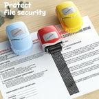 Car Styling Identity Theft Protection Roller Stamp • Confidential Roller Stamp • Easy Coverage for Personal Information Anti-Lea