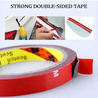 300CM Strong Permanent Double Sided Tape Acrylic Foam Adhesive Waterproof High Temperature Tape Sticker for Car Indoor Decor