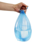 5 Rolls/bag Disposable Small Trash Bags Portable Pe Rubbish Bags Wastebasket Bags Small Garbage Bags Office Kitchen Waste