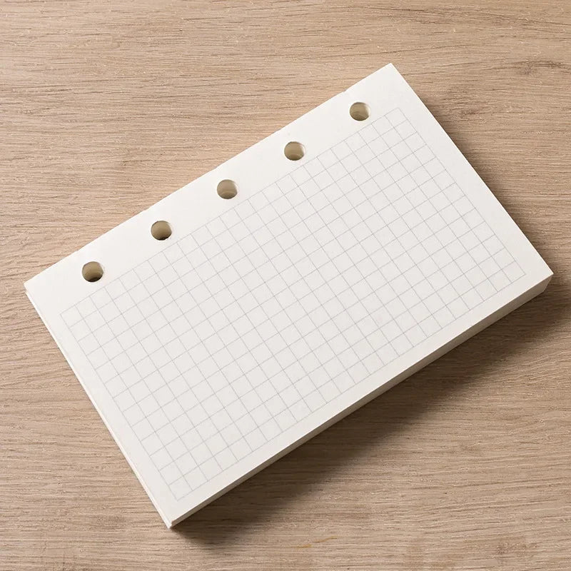 Refillable Dot Grid & Lined Paper Journal Planner Weekly Monthly Agenda To Do List Notebook Portable Office School Stationery Organizer Set