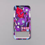 Cute Anime Monster Lanyard Card Holder Colorful Neck Strap for Key ID Card Phone Straps Badge Holder Key Ring Accessories Gifts