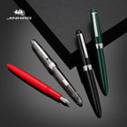 JINHAO 992 Fountain Pen Silver Clip 12 Colors Writing Pens Luxury Quality Student Business Office School Supplies Stationery