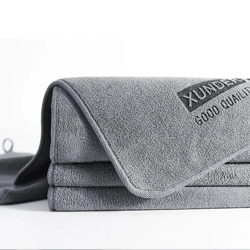 6/1PC High-end Microfiber Car Washing Towel Auto Cleaning Drying Cloth Hemming Car Care Detailing Cloth Water Absorption Car Rag