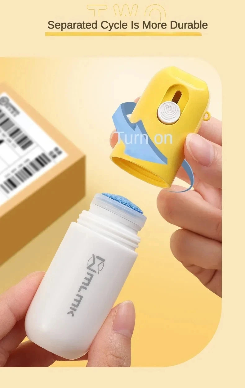2 In 1 Thermal Paper Correction Fluid with Unboxing Knife Durable Thermal Paper Data Identity Protection Fluid Eraser Box Opener
