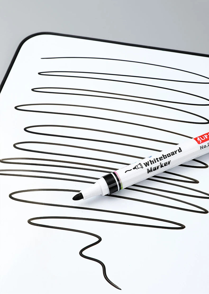 4 Colors Dry Erase Whiteboard Marker Pen Blackboard Erasable Chalk Pens Low Odor White Board Markers Office School Stationery