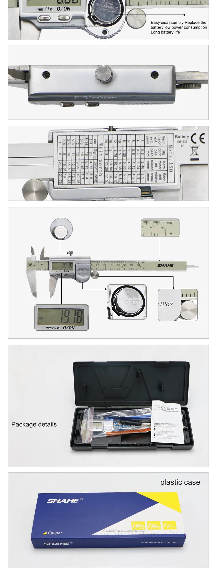 150 mm IP67 Waterproof Digital Vernier Caliper Ruler Vernier Caliper Micrometer Digital Calipers Paquimetro Digital 150 mm
