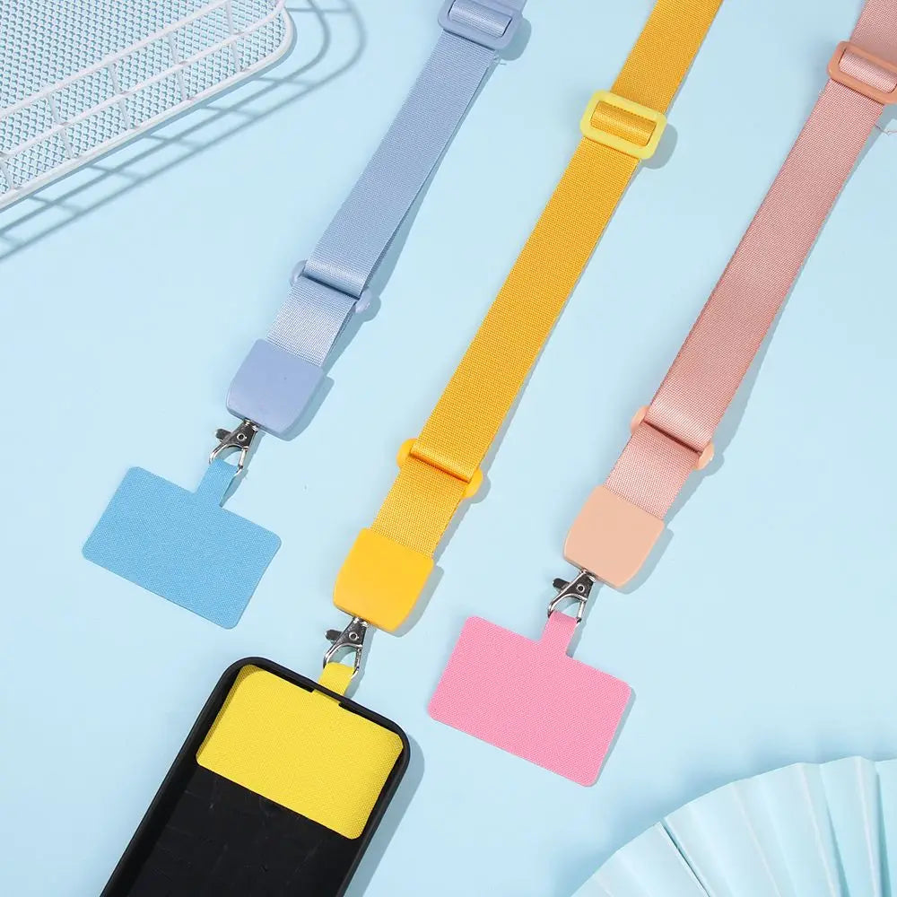 Neck Strap Lanyard for Mobile Phone Rope Anti-lost Keys Mobile Phone Straps Holder Neck Strap Hang Rope Lanyard Patch Card
