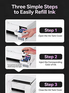 544 Dye Refill ink Premium quality Dye Ink for For Epson EcoTank L1210 L3110 L3150 L3210 L3250 L3251 L3260 L5290 Printer
