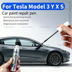 For Tesla Model 3 Y X S Scratch Removal and Wheel Hub Touch Up Pen Paint Clear Coat To Enhance Gloss Pearl White Deepsea Blue