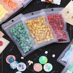 200pcs Octagon Sealing  Wax Beads for Wax Seal Stamp for Scrapbooking Cards Envelopes Wedding Invitations Gift Packaging