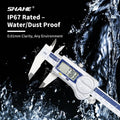 SHAHE IP67 Dust/Water Proof Electronic Vernier Caliper Digital Calipers 0-150/200/300mm Stainless Steel Caliper Tools
