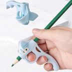 Silicone Pencil Grips Children's Writing Pencil Pen Holder Five Fingers Fixed Handwriting Posture Correction Assisted Grip