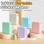 DOLEWA T01 Label Printer Portable Mini Thermal Printer Without Ink Bluetooth Wireless Labeling Machine DIY Barcode Sticker