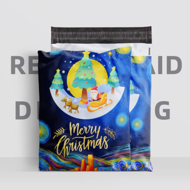 100PCS Poly Mailer Adhesive Envelope Printing Bag DIY Clothes T-shirt Pantihose Skirt Underwear Bra Shipping Packaging Pouches
