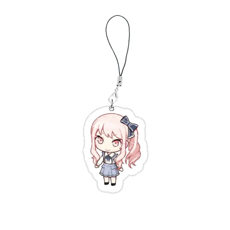 Anime Project Sekai Colorful Stage Mobile Phone Charms Acrylic PJSK Small Pendant Kusanagi Nene Len Rin Phone Chain Keychain