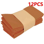 Table Cloth Napkins Durable Polyester Thicken Placemat Reusable for Kitchen Dining  Wedding Decoration 16inch*16inch