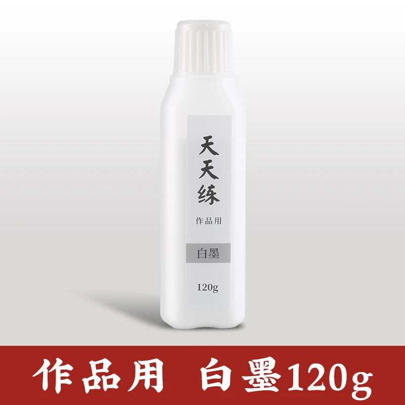 60g / 120g Chinese Japanese Traditional Calligraphy Brush Liquid Sumi Ink Gold Silver for Beginner Practice Writing Stationery