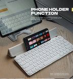 Dexnor Case for Apple Magic Keyboard with Touch ID/Lock Key Hard Travel Storage Case Dust-Proof Protective Leather Keyboard Cove