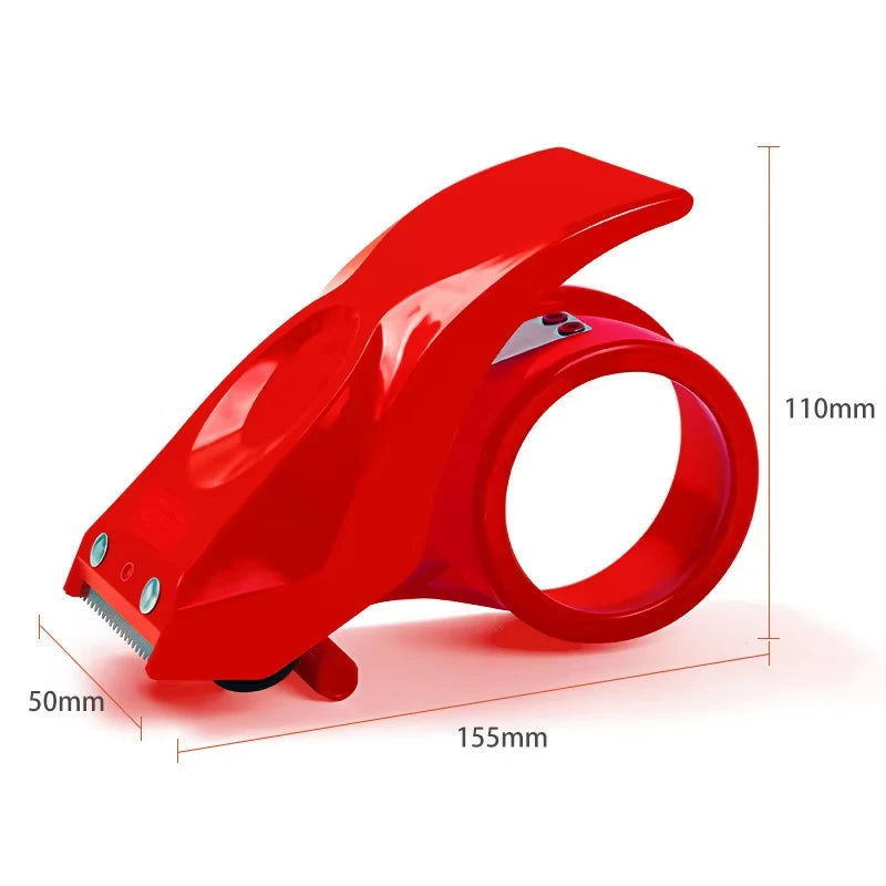 Thickening Wide Adhesive Tape Sealer Transparent Cutter Stationery Holder for Express Logistics Packer Office Stationery