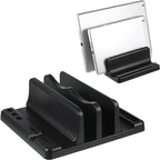 4 in 1 Office Laptop Stand Vertical Save Desktop Space Easy To Place Computer Accessories Scalable Width Office Desk Storage