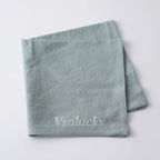 Cloth Napkin 40x40cm Washed Cotton Plain Washed Cotton Soft Rustic Table Napkin for Wedding Christmas Party Daily Family Meals
