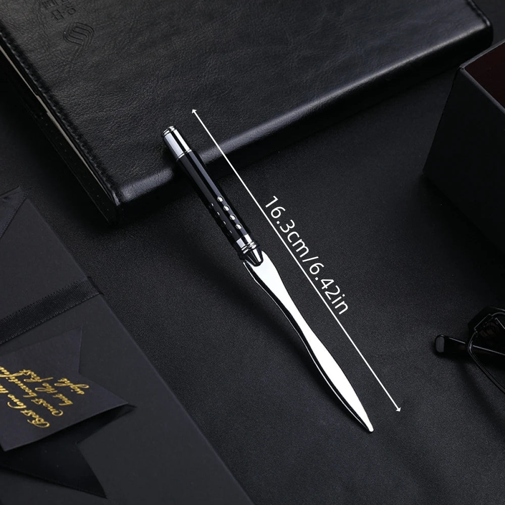 Metal Letter Opener, Envelope Opening Knife, Creative Office Gift Cutting Tool