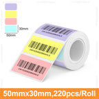 Mini Label Maker P50 Inkless Thermal Label Printer Adhesive Sticker Printer Similar as M110 Marklife P50 E210 or 1PK Label Tape