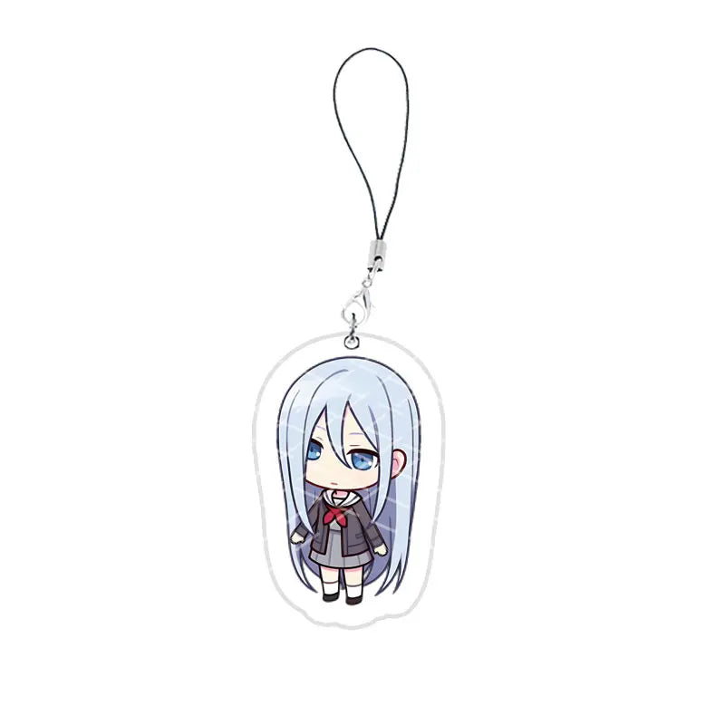 Anime Project Sekai Colorful Stage Mobile Phone Charms Acrylic PJSK Small Pendant Kusanagi Nene Len Rin Phone Chain Keychain