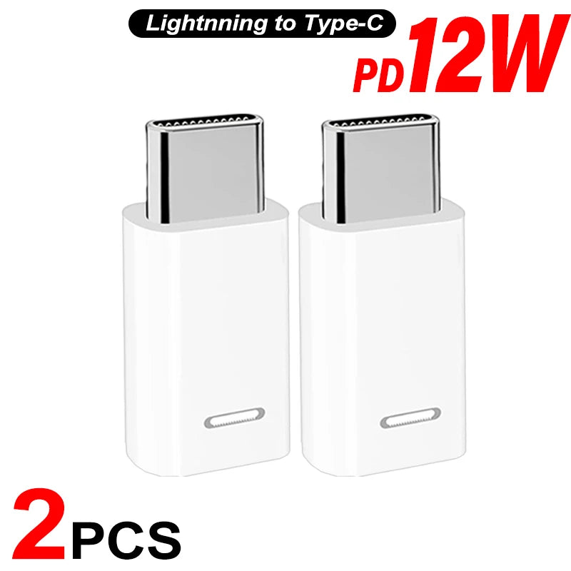 5-1Pcs Lightnning Female To Type C Male Adapter for iPhone 17 16 15 Samsung USB C Charging Converters IOS To Type C Converter
