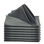 30pcs Satin Square 30cm Napkins Handkerchief Table Dinner Napkin For Wedding Party Decoration Birthday Christmas Cloth Tea Towel